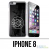 Funda iPhone 8 - Logo Psg Fondo negro