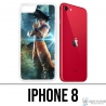 Custodia per iPhone 8 - Dragon Ball Goku Jump Force