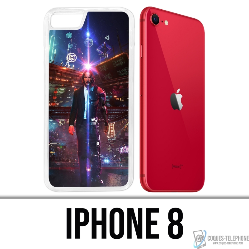 IPhone 8 Case - John Wick X Cyberpunk