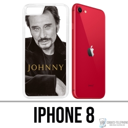 Coque iPhone 8 - Johnny Hallyday Album