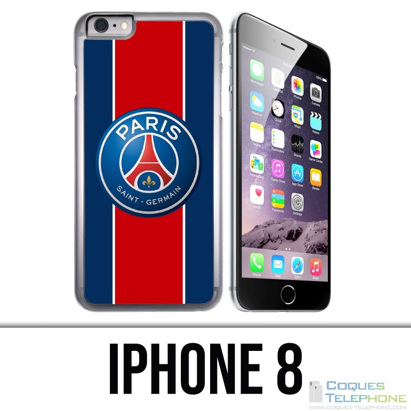 IPhone 8 Case - Psg New Red Band Logo