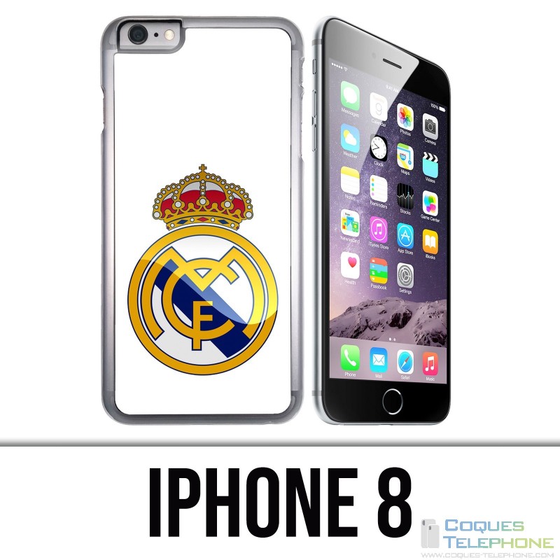 Funda iPhone 8 - Logotipo del Real Madrid
