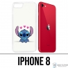 Coque iPhone 8 - Stitch Amoureux