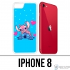 Custodia per iPhone 8 - Stitch Angel Love