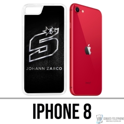 Coque iPhone 8 - Zarco Motogp Grunge