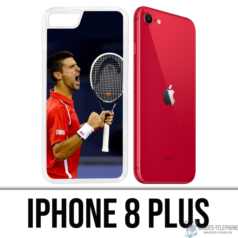 Coque iPhone 8 Plus - Novak Djokovic