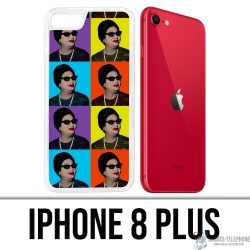 Coque iPhone 8 Plus - Oum Kalthoum Colors