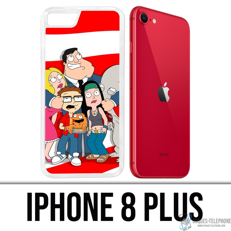 IPhone 8 Plus case - American Dad