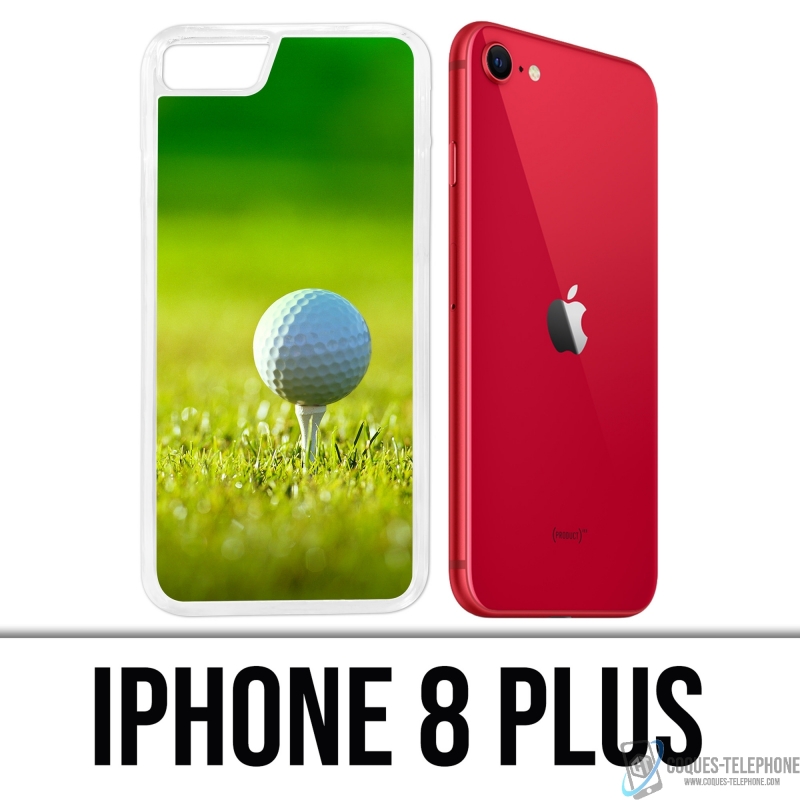 Coque iPhone 8 Plus - Balle Golf