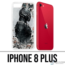 IPhone 8 Plus Case - Black Panther Comics Splash