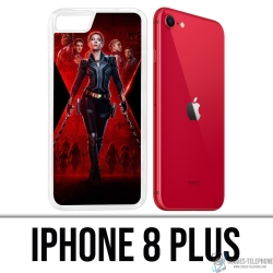 Coque iPhone 8 Plus - Black Widow Poster