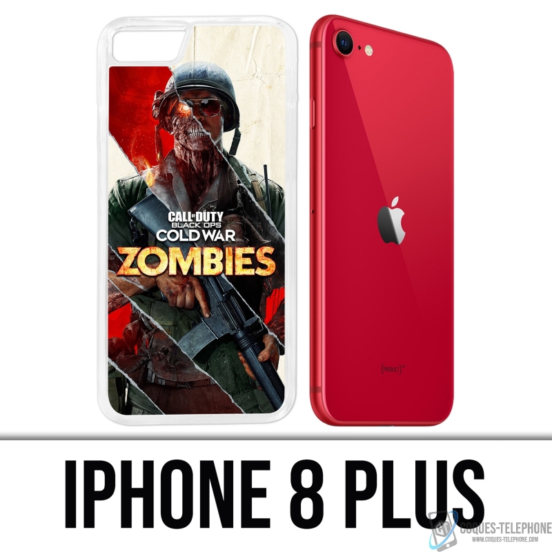 Coque iPhone 8 Plus - Call Of Duty Cold War Zombies