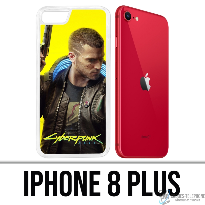 Funda para iPhone 8 Plus - Cyberpunk 2077