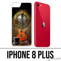 Coque iPhone 8 Plus - Guns N Roses Guitare
