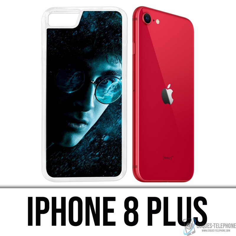 Funda para iPhone 8 Plus - Gafas de Harry Potter