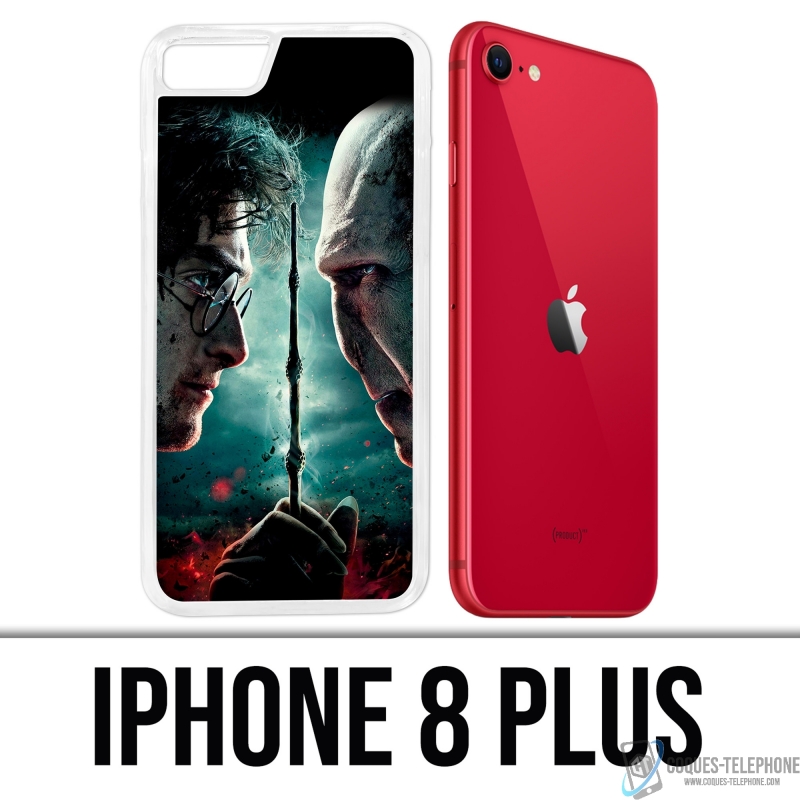 Custodia per iPhone 8 Plus - Harry Potter Vs Voldemort