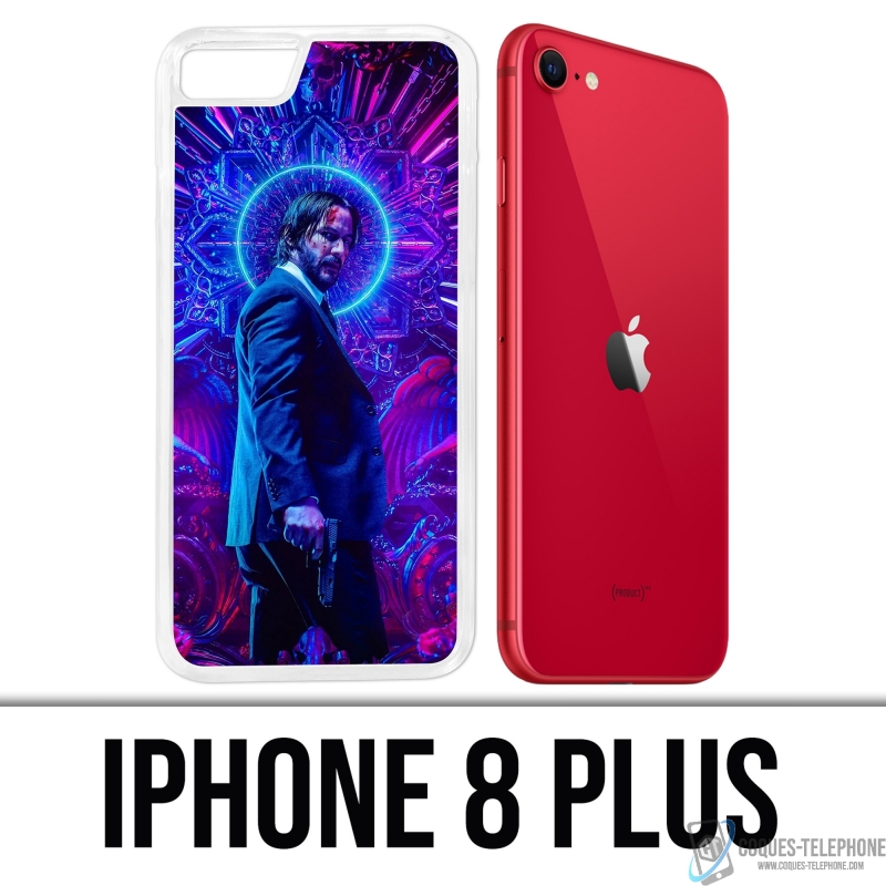Coque iPhone 8 Plus - John Wick Parabellum