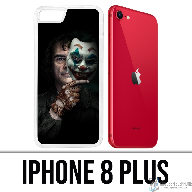 Coque iPhone 8 Plus - Joker Masque