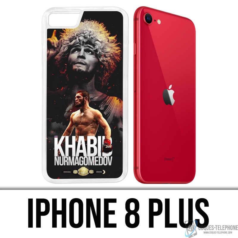 Coque iPhone 8 Plus - Khabib Nurmagomedov