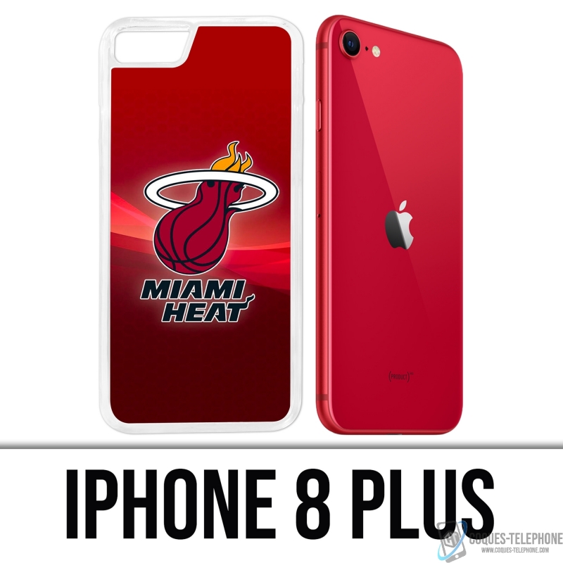 Coque iPhone 8 Plus - Miami Heat
