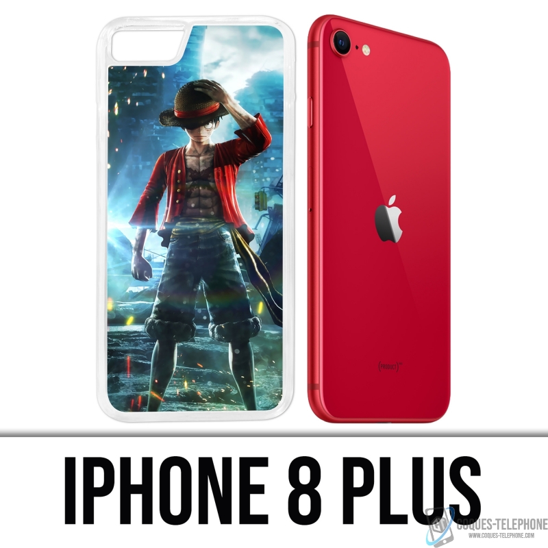 Funda para iPhone 8 Plus - One Piece Luffy Jump Force