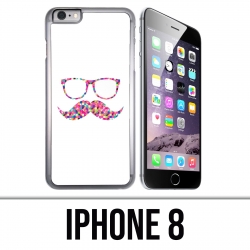 IPhone 8 case - Mustache glasses