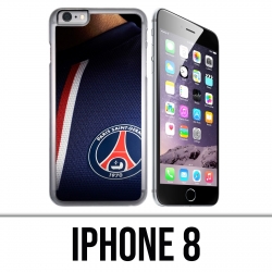 Custodia per iPhone 8: camicia blu Paris Saint Germain