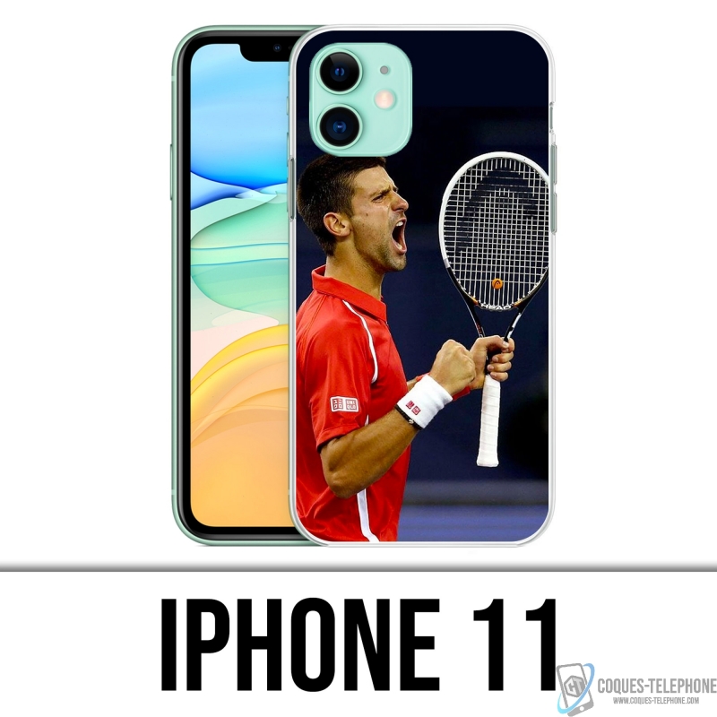 Coque iPhone 11 - Novak Djokovic