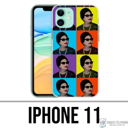 Coque iPhone 11 - Oum Kalthoum Colors