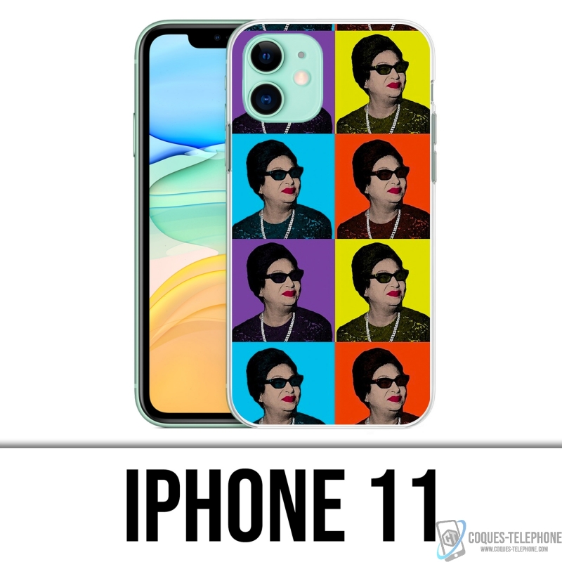 Custodia per iPhone 11 - Colori Oum Kalthoum