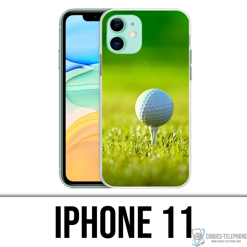 Coque iPhone 11 - Balle Golf