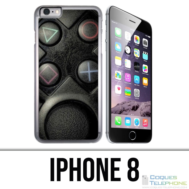 Coque iPhone 8 - Manette Dualshock Zoom