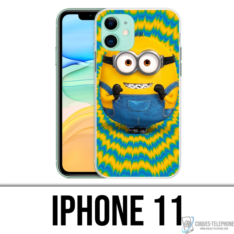 Funda para iPhone 11 - Minion Emocionado