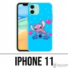 Coque iPhone 11 - Stitch Angel Love