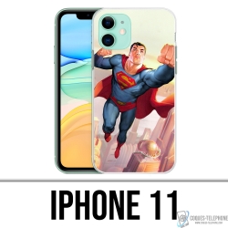 Coque iPhone 11 - Superman Man Of Tomorrow