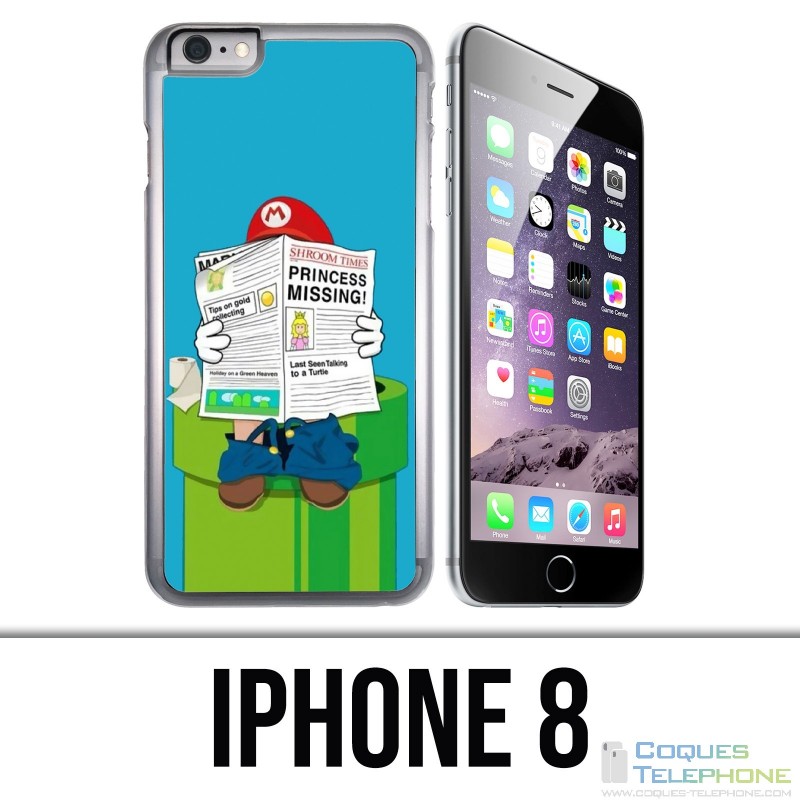 Funda iPhone 8 - Mario Humor