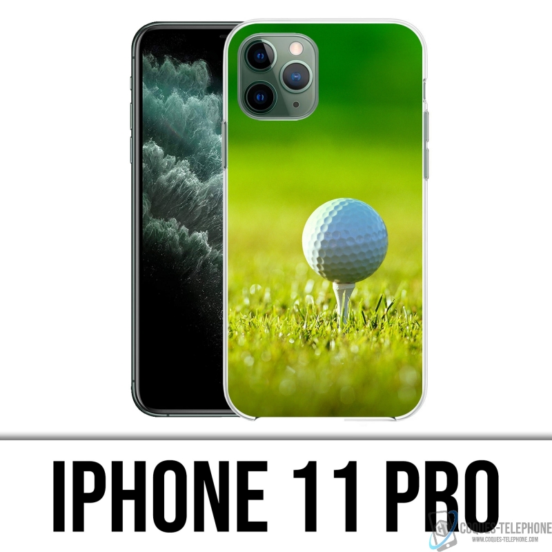 Coque iPhone 11 Pro - Balle Golf