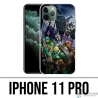 Custodia per iPhone 11 Pro - Batman vs Teenage Mutant Ninja Turtles