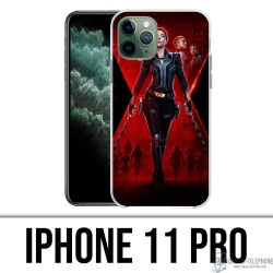 Coque iPhone 11 Pro - Black Widow Poster