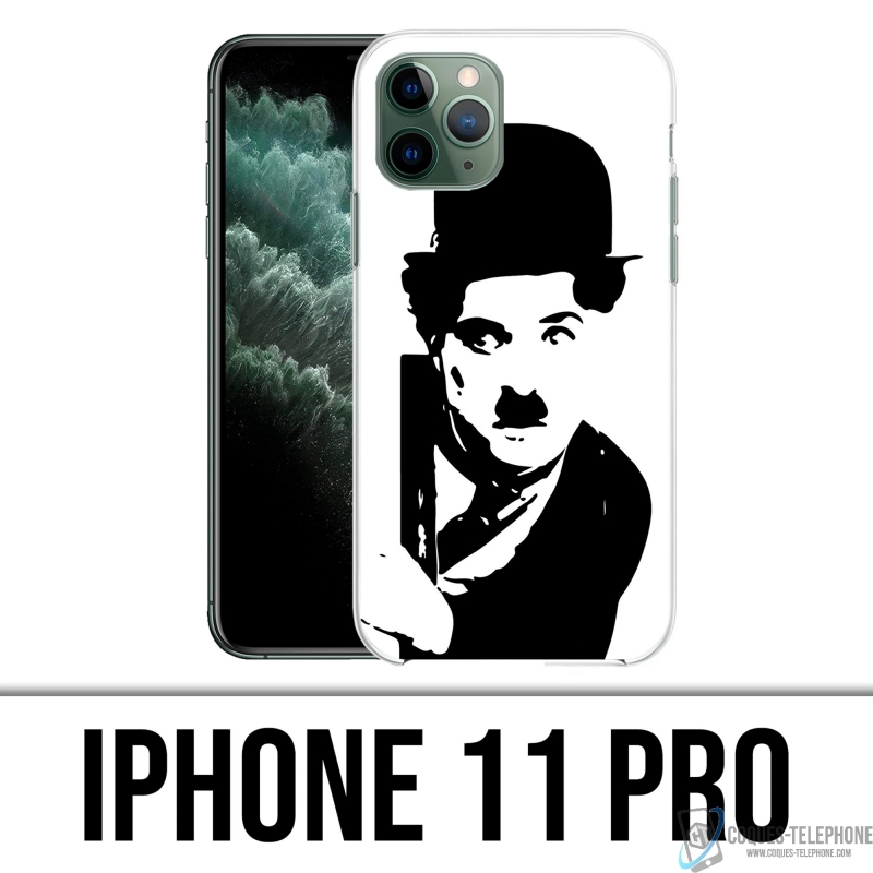 Coque iPhone 11 Pro - Charlie Chaplin