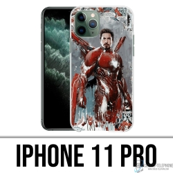 Funda para iPhone 11 Pro - Iron Man Comics Splash
