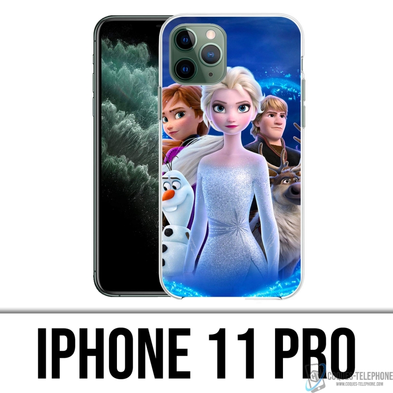 Coque iPhone 11 Pro - La Reine Des Neiges 2 Personnages