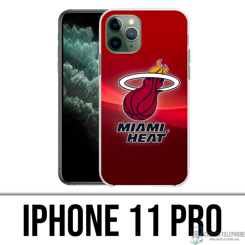 Coque iPhone 11 Pro - Miami Heat