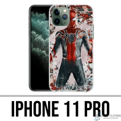 Custodia per iPhone 11 Pro - Spiderman Comics Splash