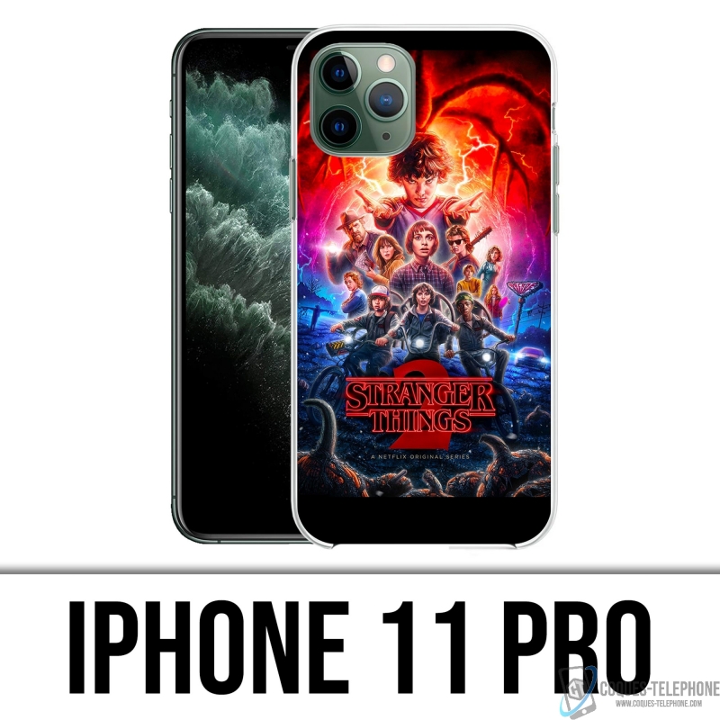 Coque iPhone 11 Pro - Stranger Things Poster