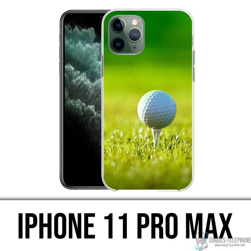 Coque iPhone 11 Pro Max - Balle Golf