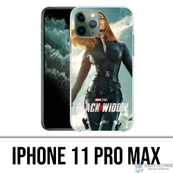 Custodia per iPhone 11 Pro Max - Black Widow Movie