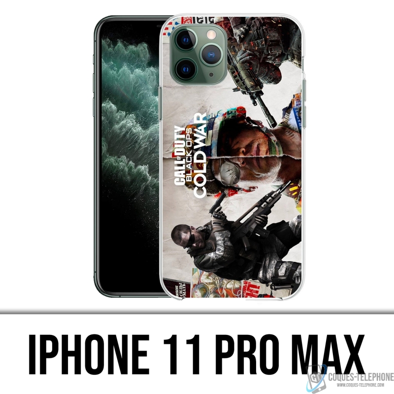 Coque iPhone 11 Pro Max - Call Of Duty Black Ops Cold War Paysage