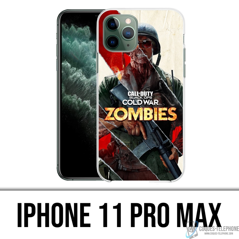 Coque iPhone 11 Pro Max - Call Of Duty Cold War Zombies