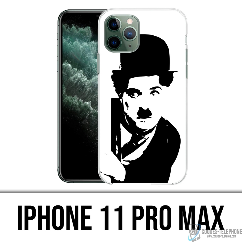 Coque iPhone 11 Pro Max - Charlie Chaplin